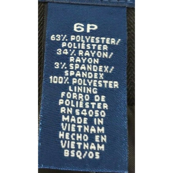 Evan-Picone Blazer Size 6P Charcoal & Teal Stripe - Picture 11 of 11